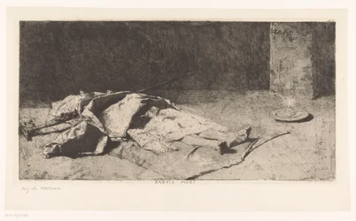 Martwe ciało Kabyla Kabyle mort (tytuł na obiekcie)