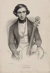 Portret wiolonczelisty i kompozytora Hippolyte