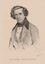 Portret kompozytora Giacomo Meyerbeera 1791-1864, 1836.