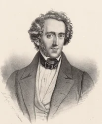 Portret pianisty i kompozytora Felixa Mendelssohna Bartholdy