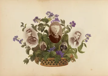 Album Madame B, lata 70. XIX wieku.