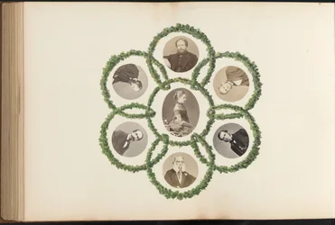 Album Madame B, lata 70. XIX wieku.