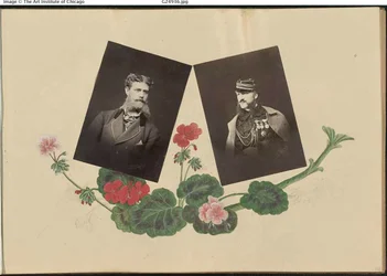 Album Madame B, lata 70. XIX wieku.