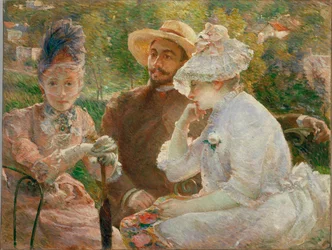 Na tarasie w Sevres z Fantin-Latour