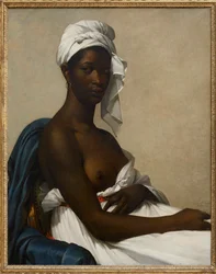 Portret czarnej kobiety