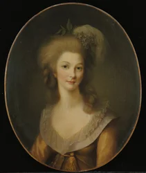 Portret Marie-Thérèse-Louise de Savoie-Carignan, księżnej Lamballe, 1779