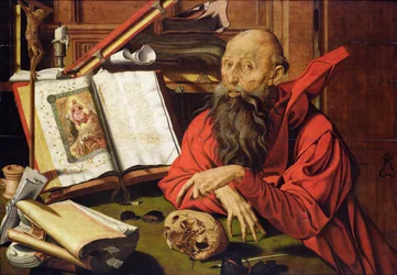 Św. Hieronim w medytacji