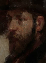 Portret handlarza dziełami sztuki E.J. z Wisselingh Portret handlarza dziełami sztuki E.J. van Wisselingh (1848-1912)