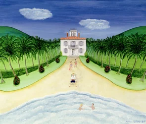 Prywatna plaża
