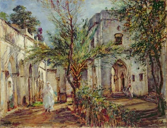 W Algierze (olej na płótnie)