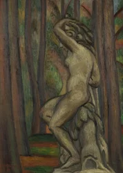 Statua w parku