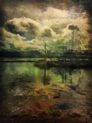 po burzy, Portaferry, Irlandia Północna