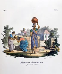 Braminka zbierająca wodę, 1828