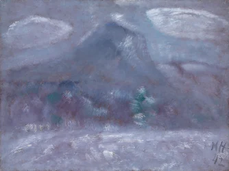 Góra Katahdin, burza śnieżna