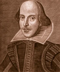Portret Szekspira, 1623.