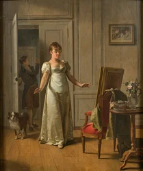 Zaskoczona kobieta, 1808.