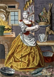 Kuchenka, ok. 1750 r. (rycina)