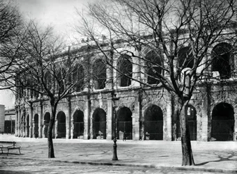 Rzymska Arena, Nimes, Prowansja, Francja, 1937