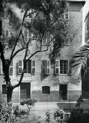 Dom, w którym urodził się Napoleon, Ajaccio, Korsyka, 1937.