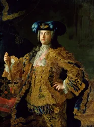 Franciszek I (1708-65) cesarz rzymski i mąż cesarzowej Marii Teresy z Austrii (1717-80),