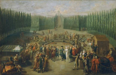 Wmurowanie kamienia węgielnego pod świątynię Concordia w Laxenburg