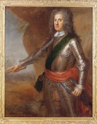 Feldmarszałek George Hamilton (1666-1737) hrabia Orkadów, 1724