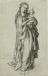 Mała stojąca Madonna z Dzieciątkiem