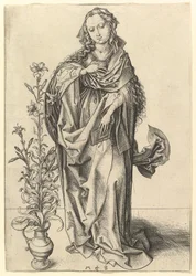 Zwiastowanie: Dziewica, ca. 1435-1491.