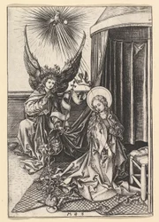 Zwiastowanie, ok. godz. 1435-1491.