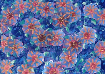 Kwiaty w babcinym ogrodzie