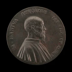 Marco Mantova Benavides, 1489-1582, prawnik i kolekcjoner [awers].