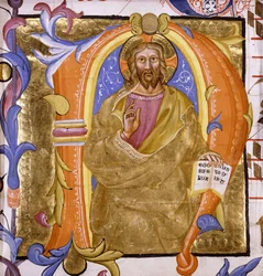 Chrystus jako Światłość Świata, ok. 1400