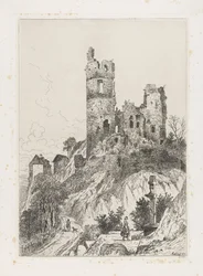 Wieża zamku Falkenstein