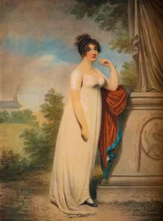 „Mary Anne Clarke u podstawy posągu”, 1803