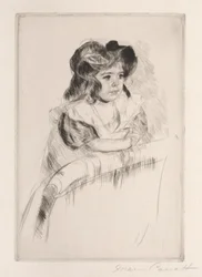 Margot, Oparcie ramion na oparciu fotela, ok. 1930 r. 1903.