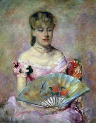 Portret Anny Charlotte Gaillard, ok.1880