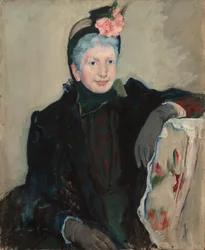 Portret starszej pani, ok. 1930 r. 1887.