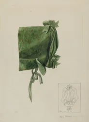 Czapeczka dziecięca, ok. 1900 r. 1936.