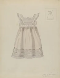 Sukienka dziecięca, ok. 1900 r. 1937.