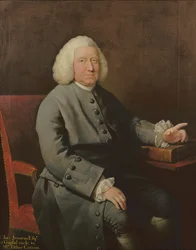 Portret Charlesa Jennensa (1700-73), patrona i przyjaciela Haendla