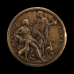 Alegoria czujności i lojalności [rewers], 1680.