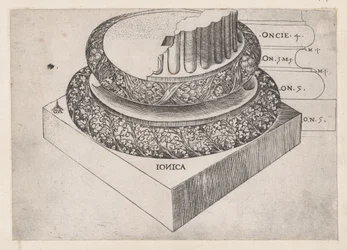 Lustro rzymskiej świetności: baza jonowa, ca. 1537, ok. 1537 1537
