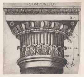 Lustro rzymskiej świetności: stolica jońska, ca. 1537., ca. 1537