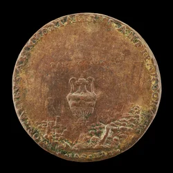 Wazon w krajobrazie [rewers], 1554.
