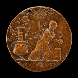 Scena alegoryczna [awers], XVI w.