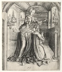 Salomon czczący bożki, 1501.
