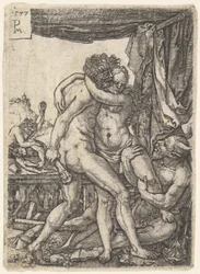 Herkules walczący z centaurami, 1577.