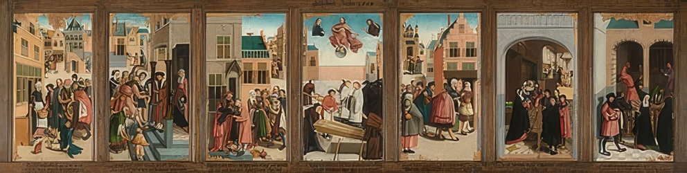 Siedem uczynków miłosierdzia. 1504