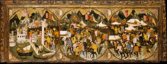 Podbój Neapolu przez Karola z Durazzo, 1381-82.