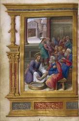 Chrystus obmywający nogi apostołom, 1500-1550